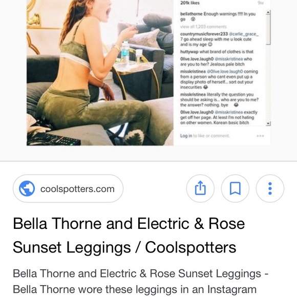 NWT Electric & Rose Speedway compression sport bra - Picture 8 of 8